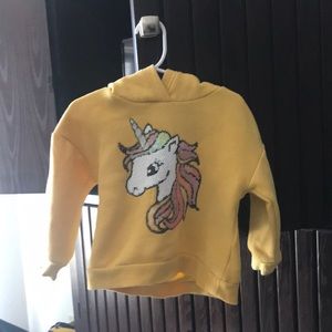Unicorn hoodie.